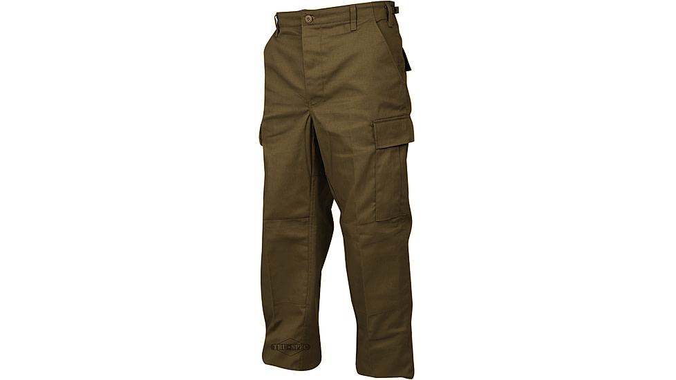 TRU-SPEC BDU 65/36 Poly/Co Rip Pants - Men's, Brown, Extra Large, Regular, 1343006
