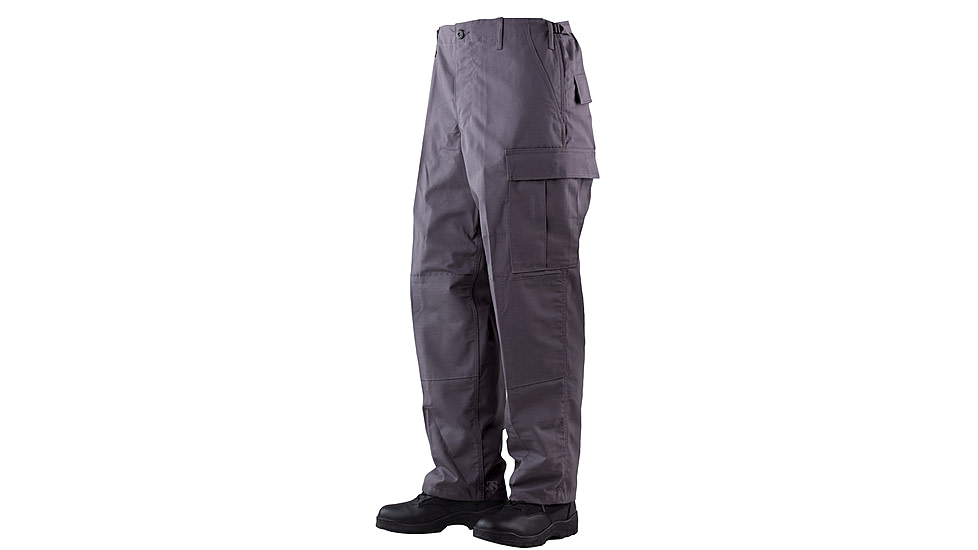 TRU-SPEC BDU 65/36 Poly/Co Rip Pants - Men's, Charcoal, Extra Small, Regular, 1308002