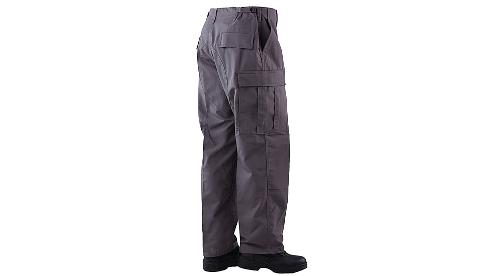 TRU-SPEC BDU 65/36 Poly/Co Rip Pants - Men's, Charcoal, Extra Small, Regular, 1308002