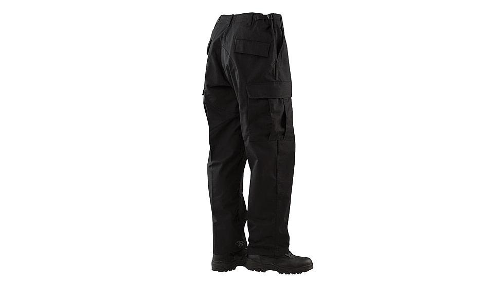 TRU-SPEC BDU 65/36 Poly/Co Rip Pants - Men's, Black, Medium, Regular, 1324004