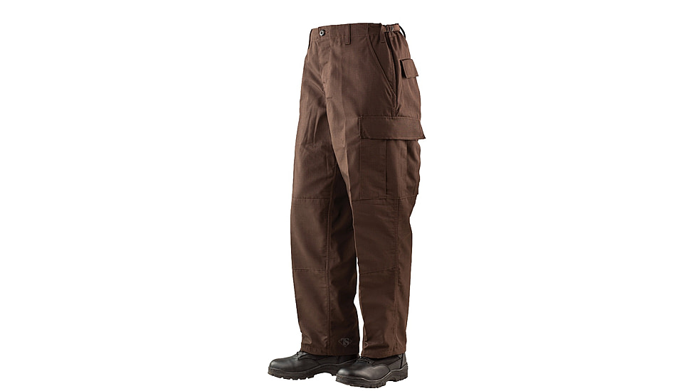 TRU-SPEC BDU 65/36 Poly/Co Rip Pants - Men's, Brown, Extra Large, Regular, 1343006