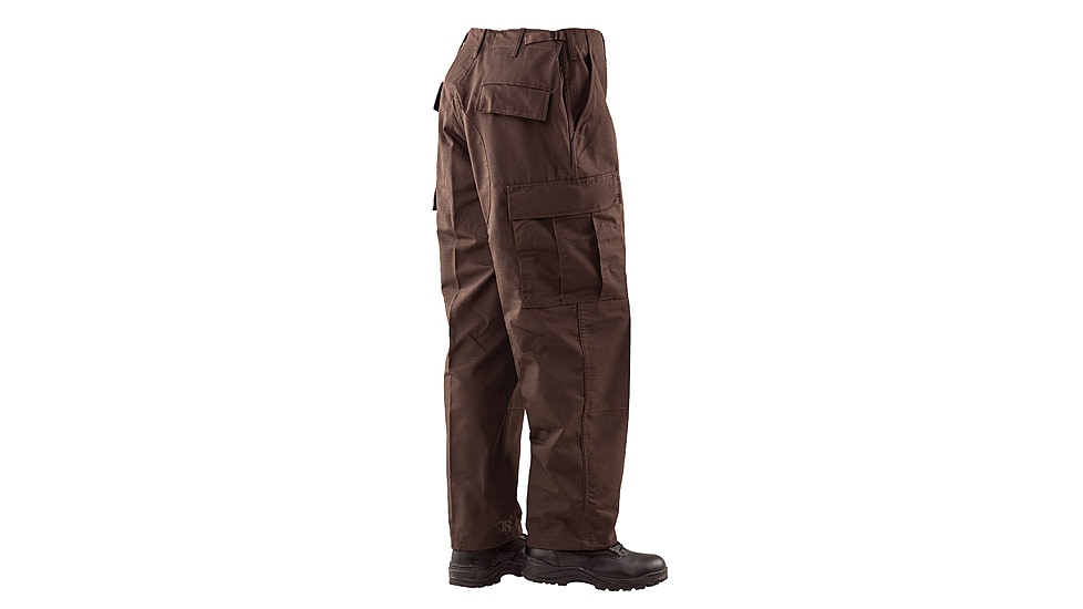TRU-SPEC BDU 65/36 Poly/Co Rip Pants - Men's, Brown, Extra Large, Regular, 1343006