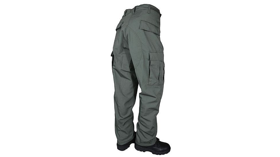 Tru-Spec Mens Tru Basic P/C R/S W/ Zip Fly, Od Green, Small, Regular 1830003