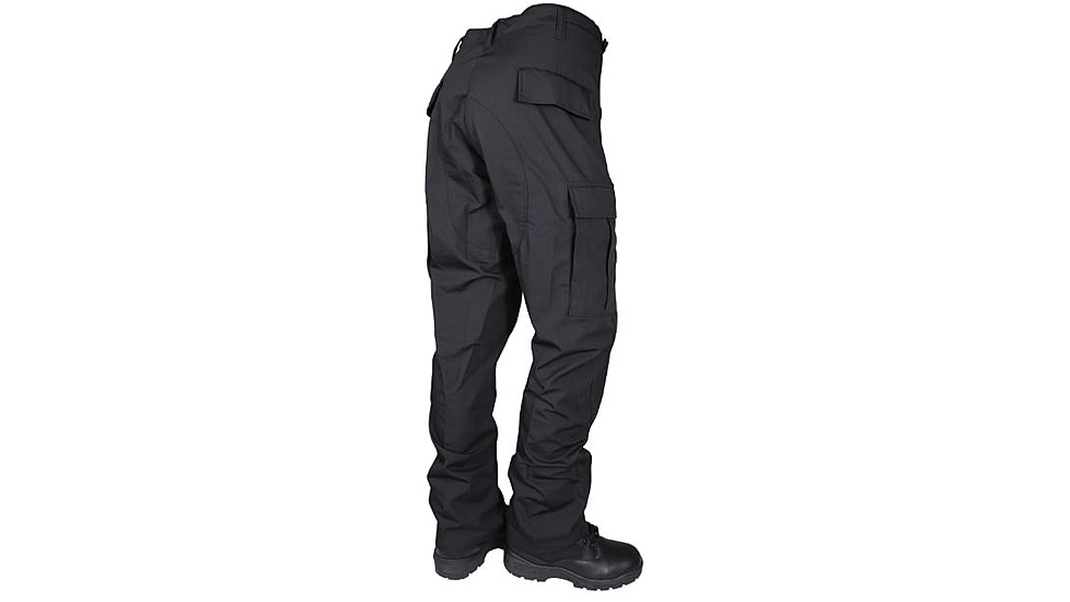 Tru-Spec Mens Tru Basic P/C R/S W/ Zp Fly, Black, Large, Regular 1827005