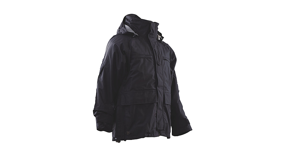 Tru-Spec Parka, Black H2O Proof LE, Large Long 2037025