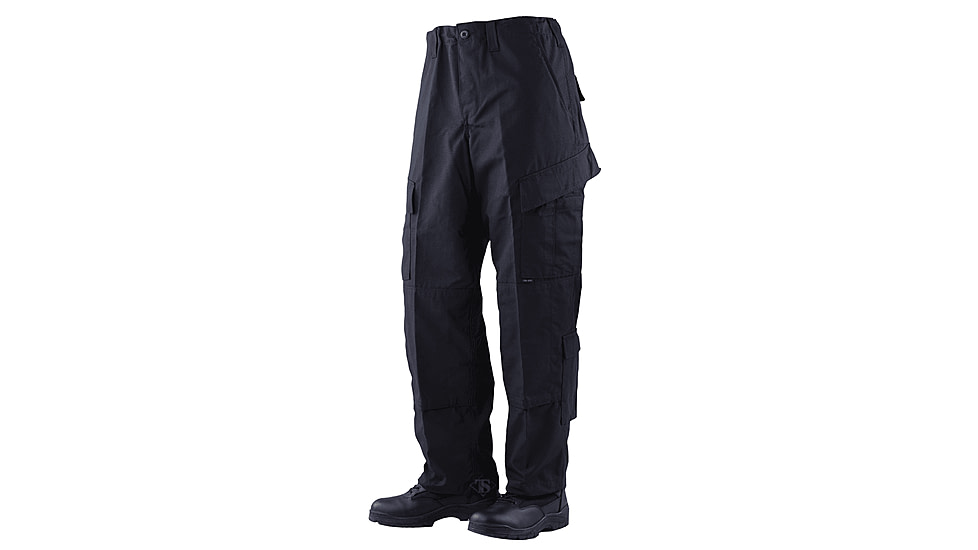 TRU-SPEC Tactical Response Poly/Cotton Ripstop Pants - Men's, Black, Medium, Long, 1289024