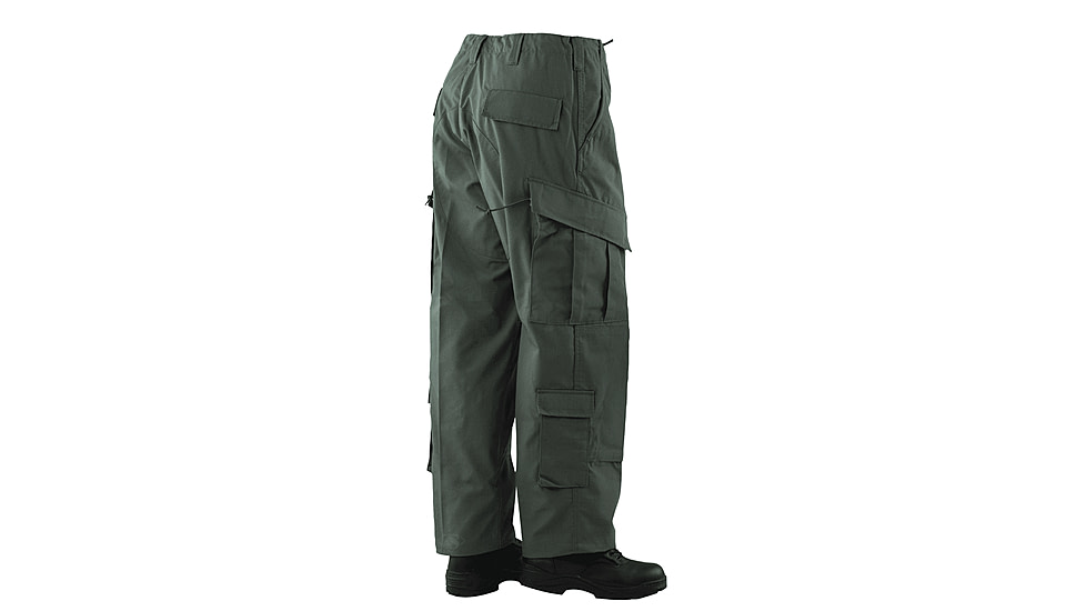 TRU-SPEC Tactical Response Poly/Cotton Ripstop Pants - Men's, Olive Drab, Medium, Long, 1285024
