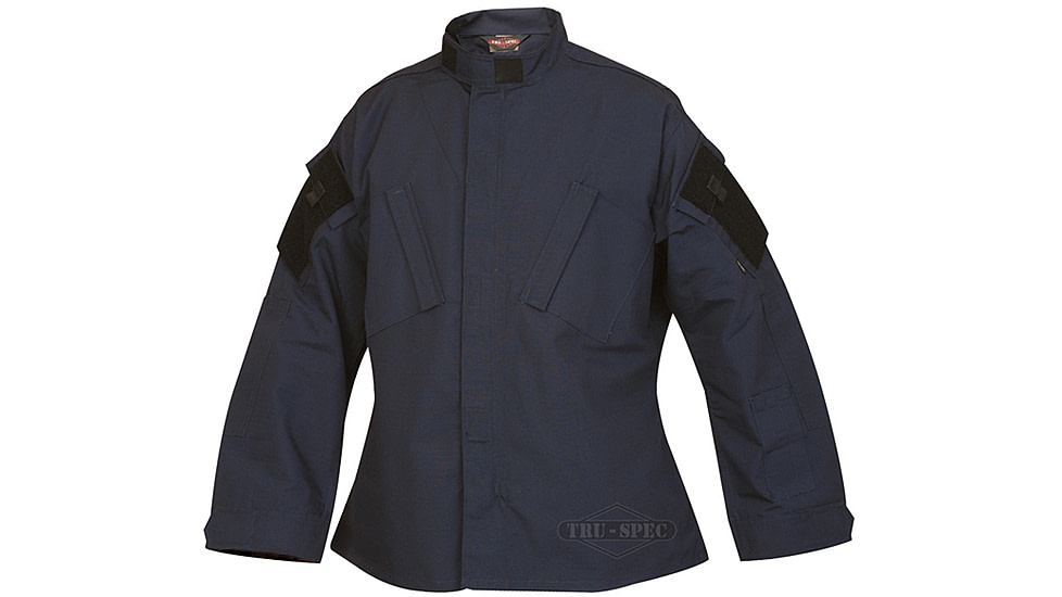 Tru-Spec Tactical Response Shirt Navy P/C R/S, Small Long 1282023