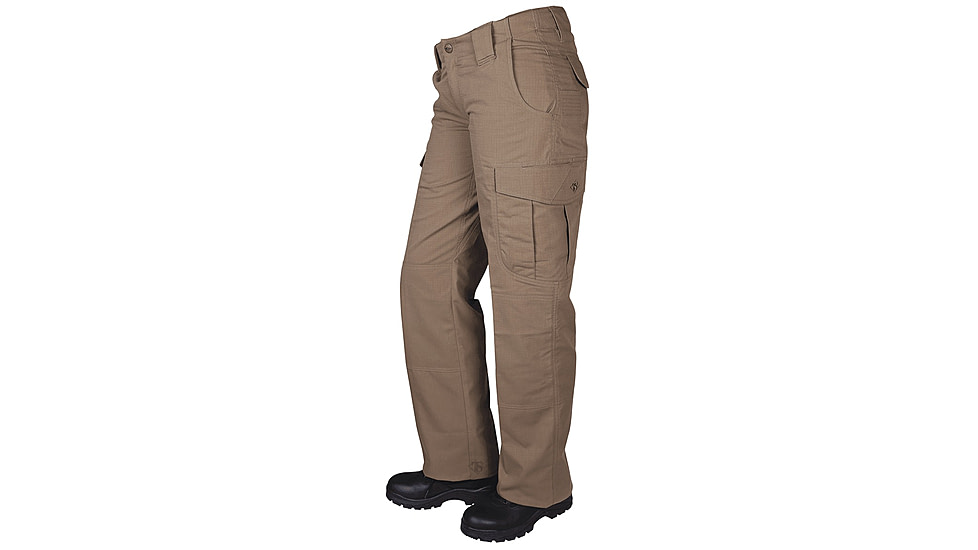 Tru-Spec Women's Ascent Pants, 6.5oz. Polyester/Cotton Micro Rip-Stop, 24-7 Series, Coyote, 10 1043506