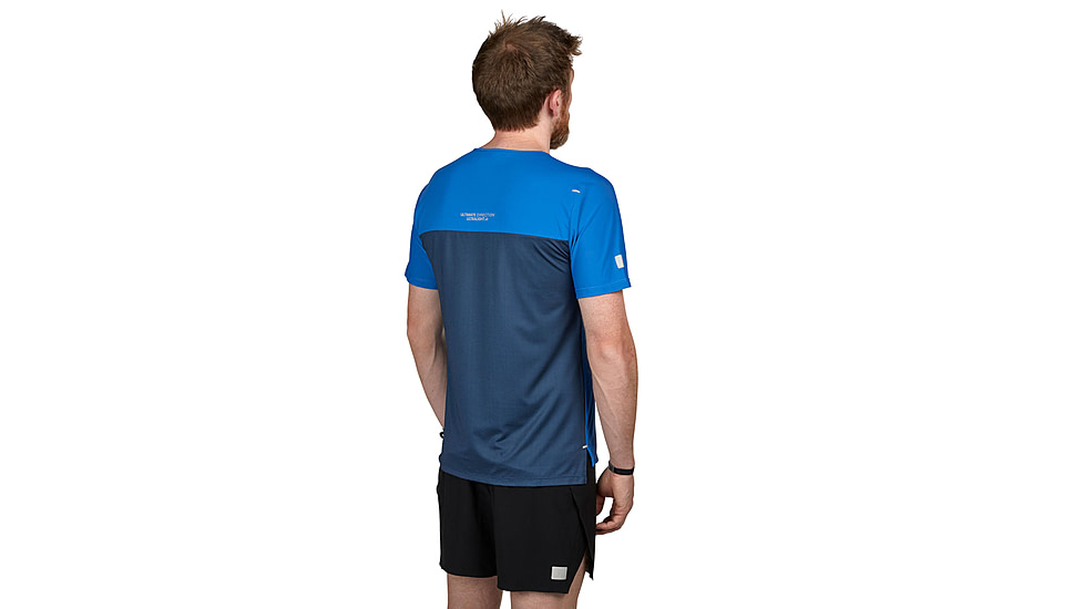 Ultimate Direction Cirriform Tee - Mens, Cobalt, Large, 82468221COB-LG