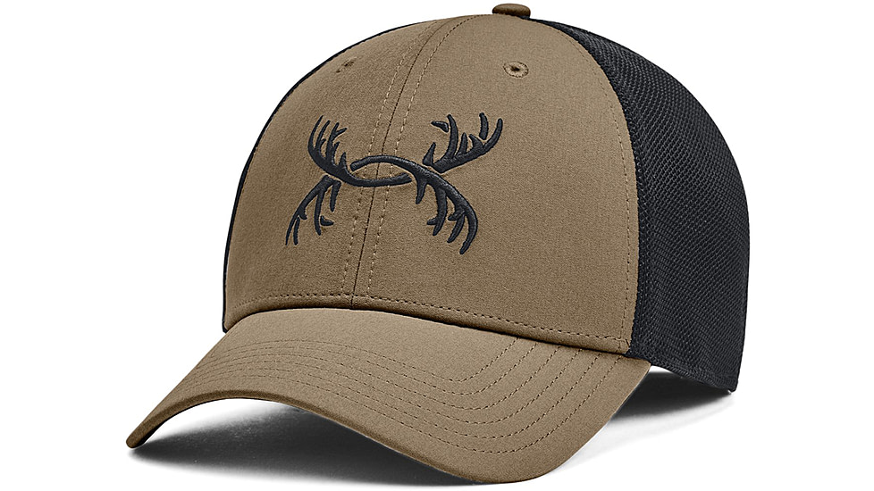 Under Armour Antler Trucker Hat - Mens, Bayou, OSFM, 1372352251OSFM