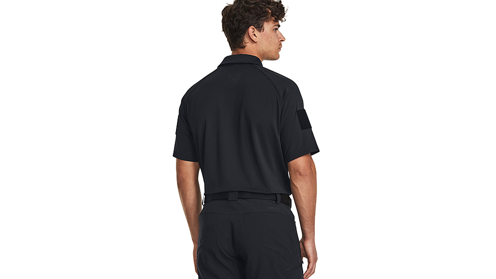 Under Armour Tac Elite Polo - Mens, Black, Medium, 1379202001MD