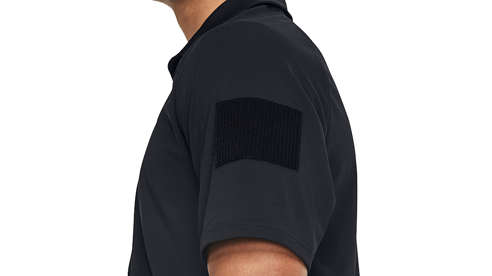 Under Armour Tac Elite Polo - Mens, Black, Medium, 1379202001MD