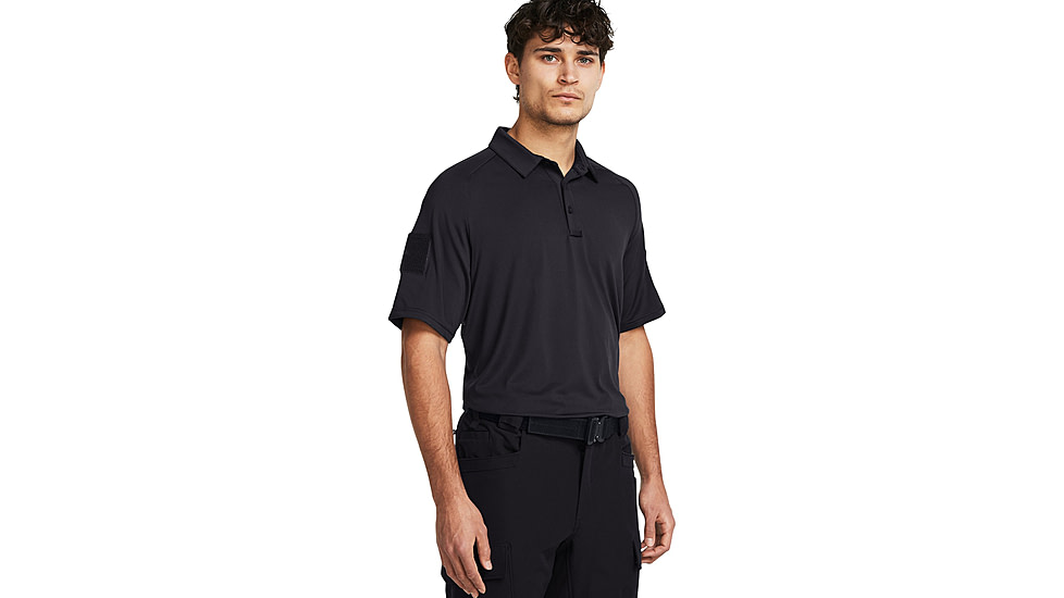 Under Armour Tac Elite Polo - Mens, Dark Navy Blue, Small, 1379202465SM