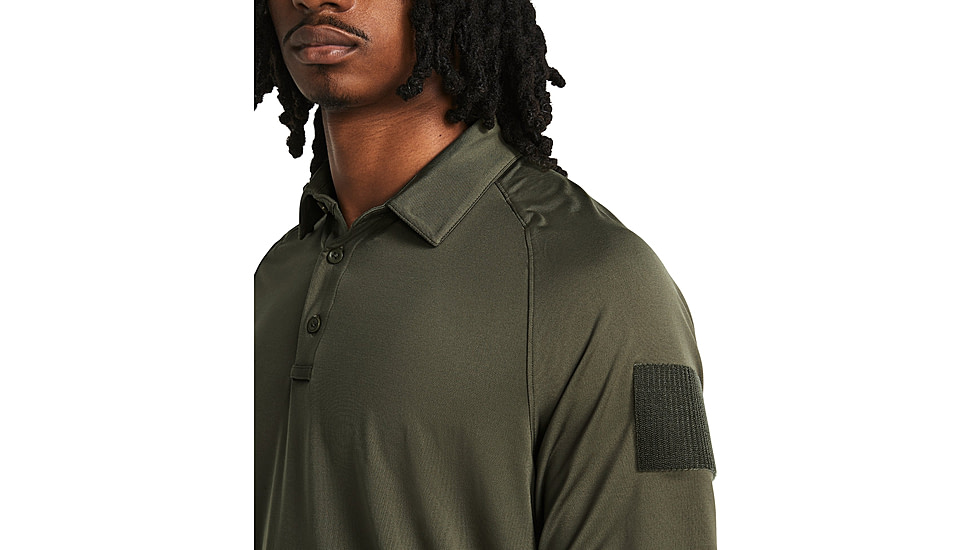 Under Armour Tac Elite Polo - Mens, Marine OD Green, Small, 1379202390SM