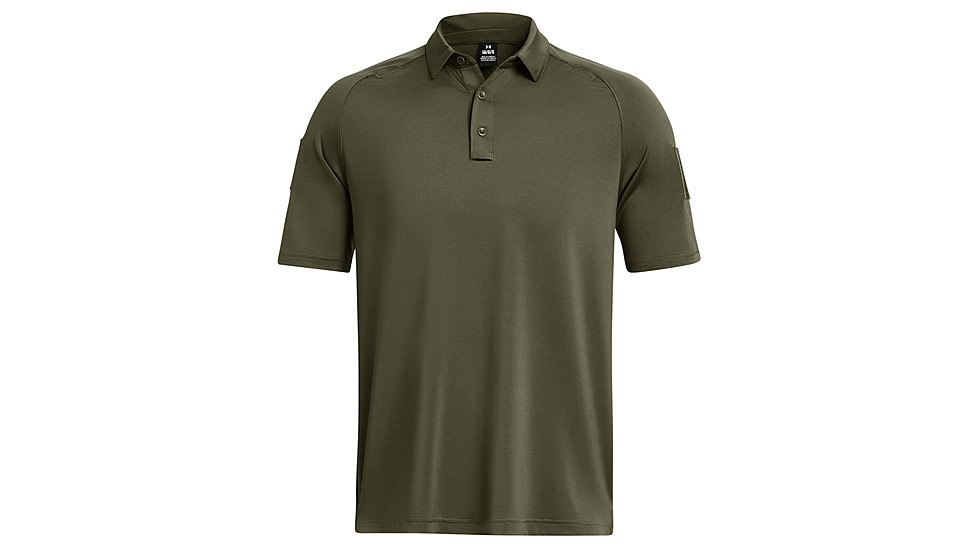 Under Armour Tac Elite Polo - Mens, Marine OD Green, Small, 1379202390SM