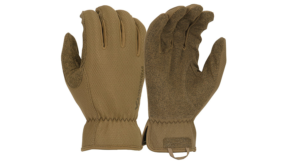 Venture Gear Tactical Medium Duty Operator Slip-on Glove, Tan, Large, VGTG20TL
