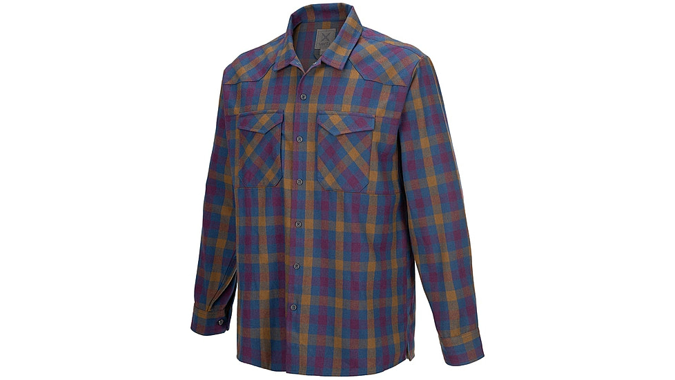 Vertx Canyon Valley Flannel Long Sleeve Shirt - Mens, Big Sky Check, Medium, F1 VTX1501 BSC MEDIUM N/A