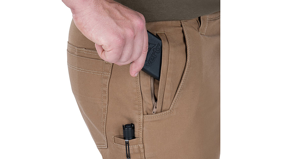 Vertx Delta Stretch 2.1 Pants - Mens, Waist 42 in, Inseam 36 in, Tobacco, F1 VTX1702 TB 42 36