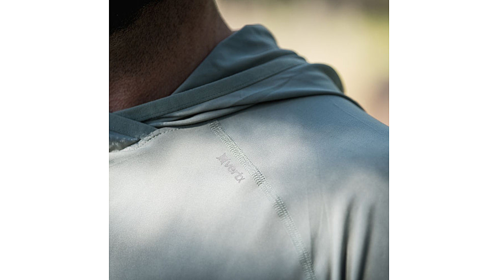 Vertx Full Sun Hoody - Mens, Batthle Ship Grey, Extra Large, F1 VTX1530 BSG XLARGE N/A