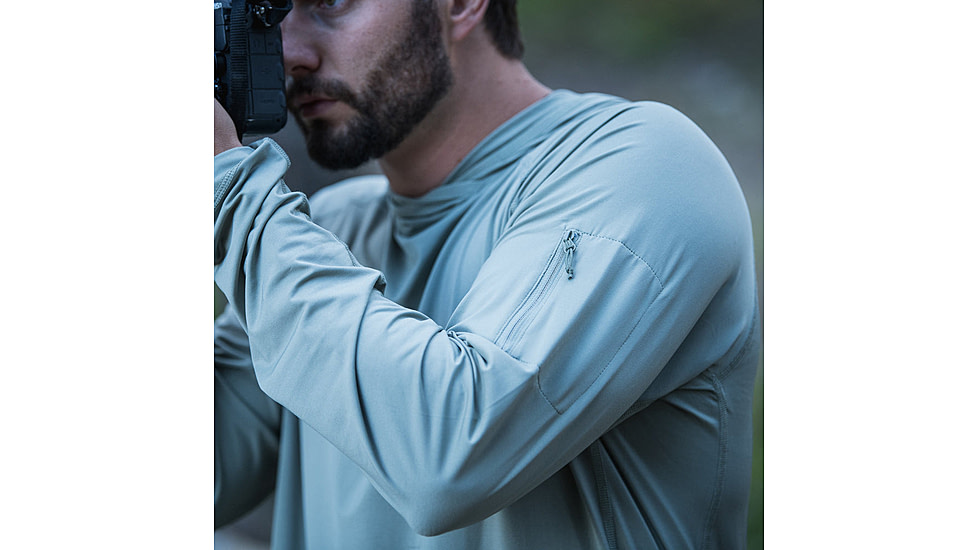 Vertx Full Sun Hoody - Mens, Batthle Ship Grey, Extra Large, F1 VTX1530 BSG XLARGE N/A