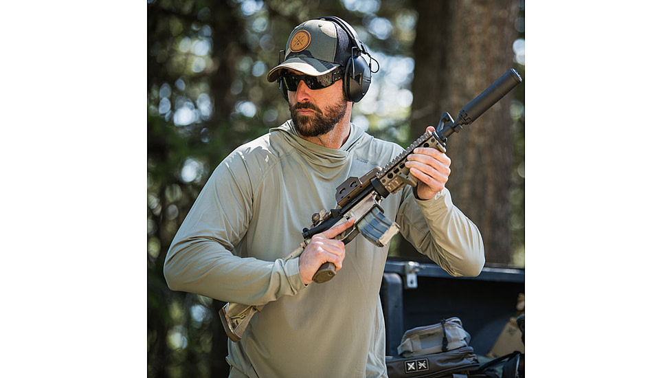 Vertx Full Sun Hoody - Mens, Batthle Ship Grey, Extra Large, F1 VTX1530 BSG XLARGE N/A