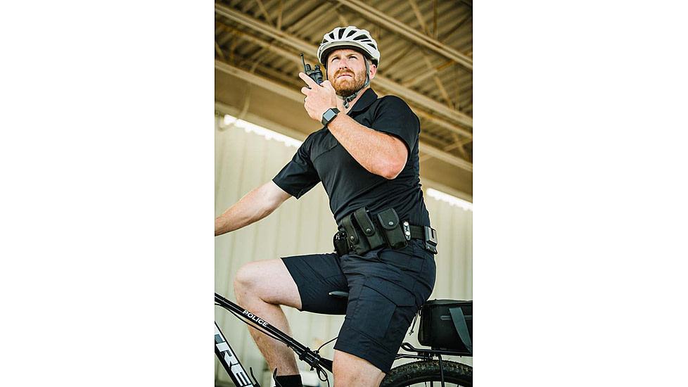 Vertx Fusion Flex Performance Hybrid Shirt - Short Sleeve, Black - VTX8250BK2XLNA