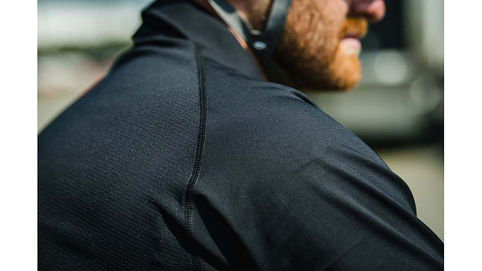 Vertx Fusion Flex Performance Hybrid Shirt - Short Sleeve, Black - VTX8250BK2XLNA