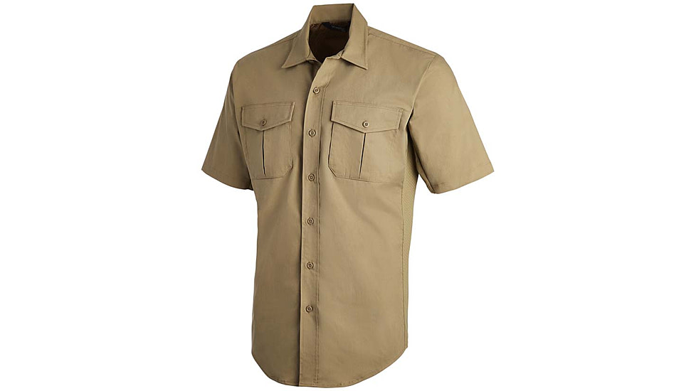 Vertx Fusion Flex Short Sleeve Shirt, Desert Tan - VTX8230DTXSMALLNA