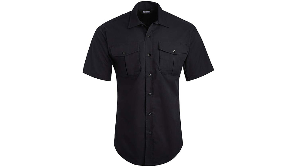 Vertx Fusion Flex Short Sleeve Shirt, Navy - VTX8230NV2XLNA