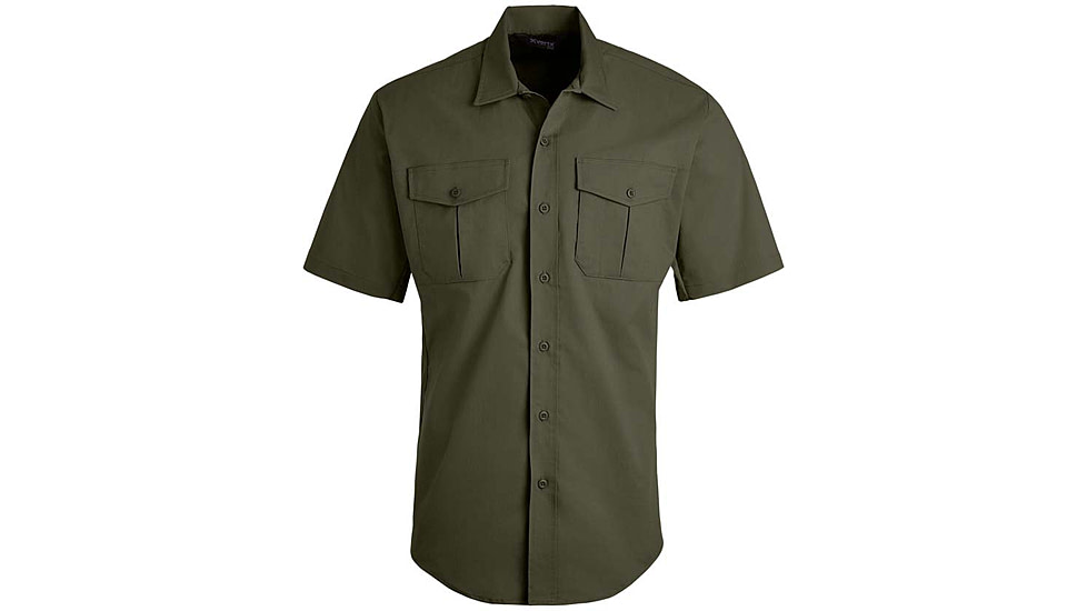 Vertx Fusion Flex Short Sleeve Shirt, Od Green - VTX8230ODXSMALLNA