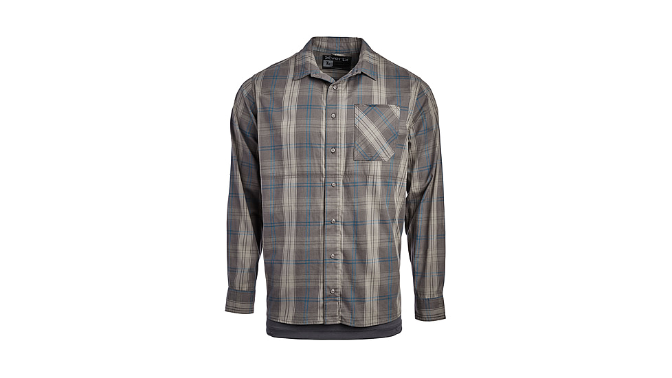 Vertx Guardian Stretch Long Sleeve Shirt - Mens, Hurricane Plaid, Extra Large/Regular, 1442 HUP XLARGE