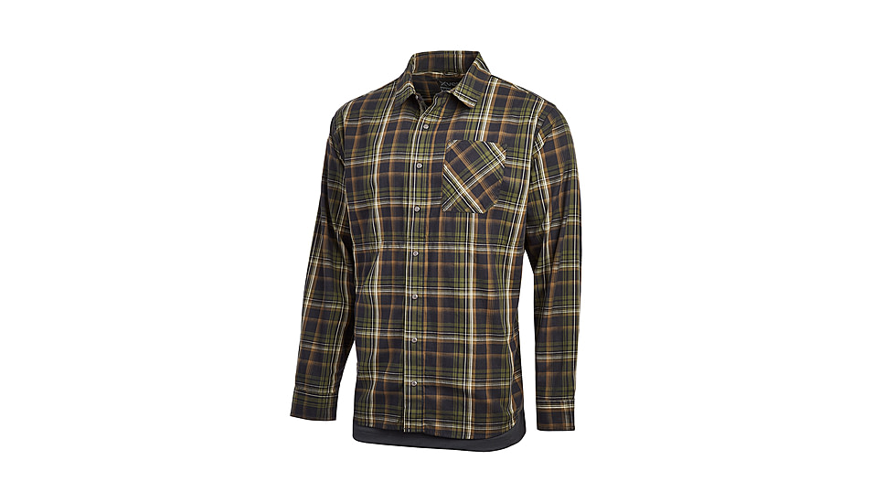 Vertx Guardian Stretch Long Sleeve Shirt - Mens, Woodland Plaid, Small/Regualar, 1442 WDP SMALL