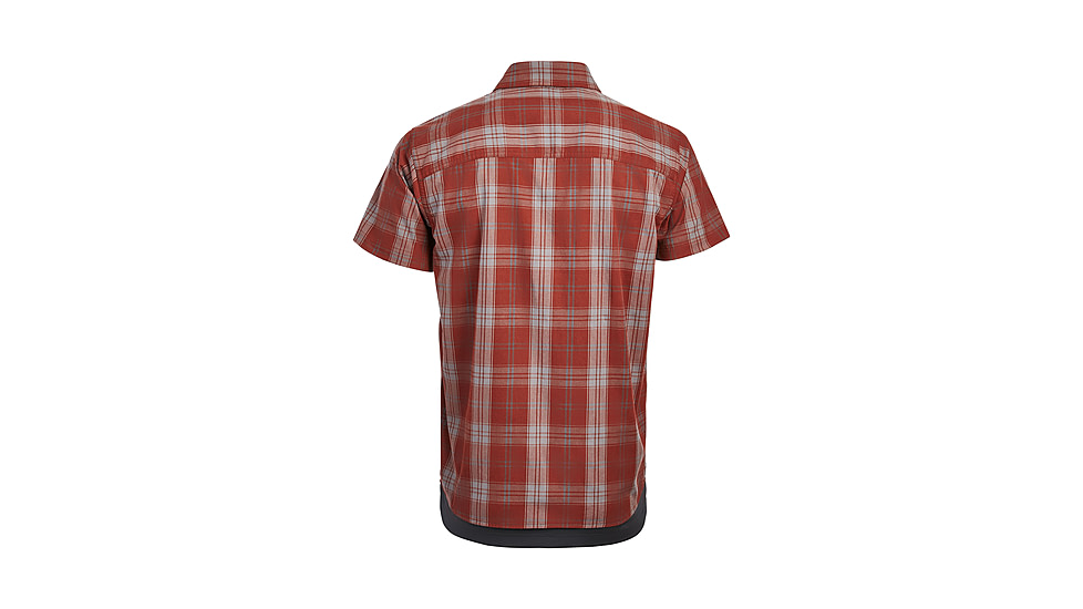 Vertx Guardian Stretch Short Sleeve Shirt - Mens, Mahogany Block Plaid, Small/Regualar, 1432 MBP SMALL
