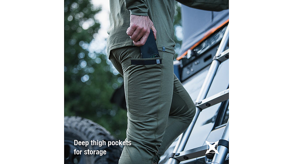 Vertx Merino Base Layer Pant - Mens, Small, VTX1705RGNSMALLNA