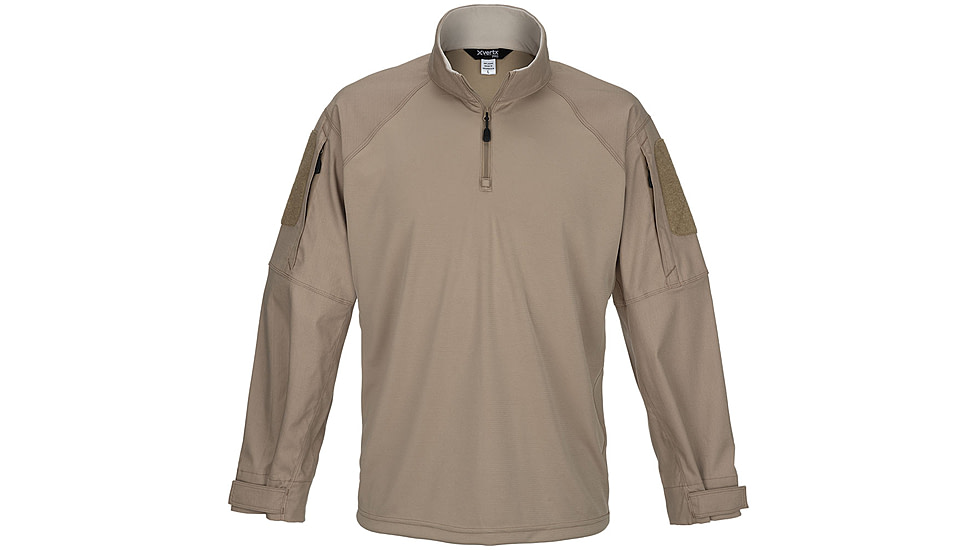 Vertx Recon Flex Combat Shirt - Long Sleeve - Mens, Desert Tan, Extra Large Long, F1 VTX1910 DT XLARGE LONG