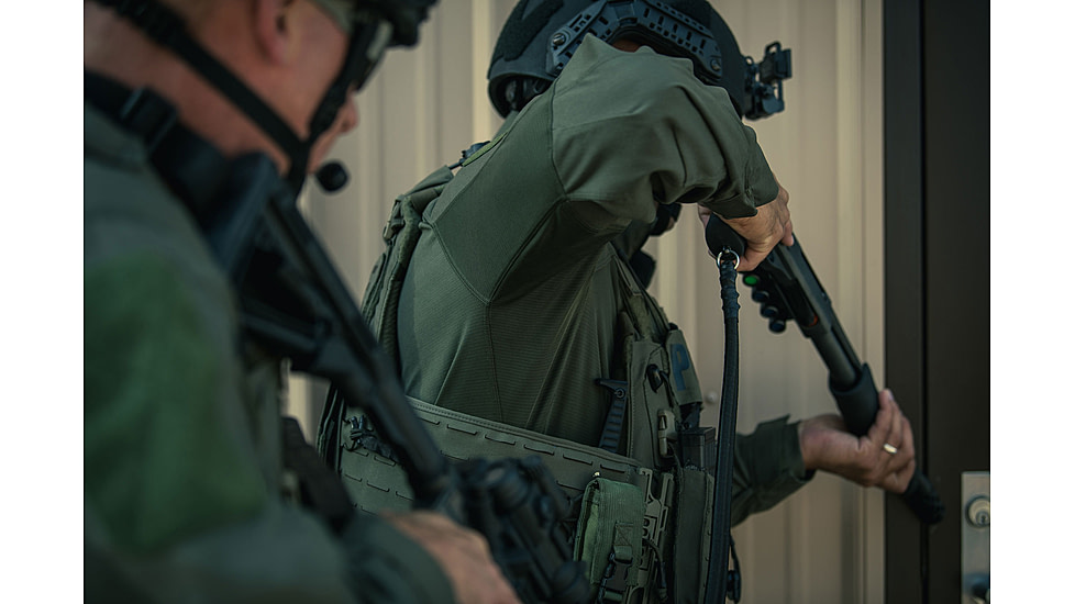 Vertx Recon Flex Combat Shirt - Long Sleeve - Mens, Od Green, Extra Large Regular, F1 VTX1910 OD XLARGE REG