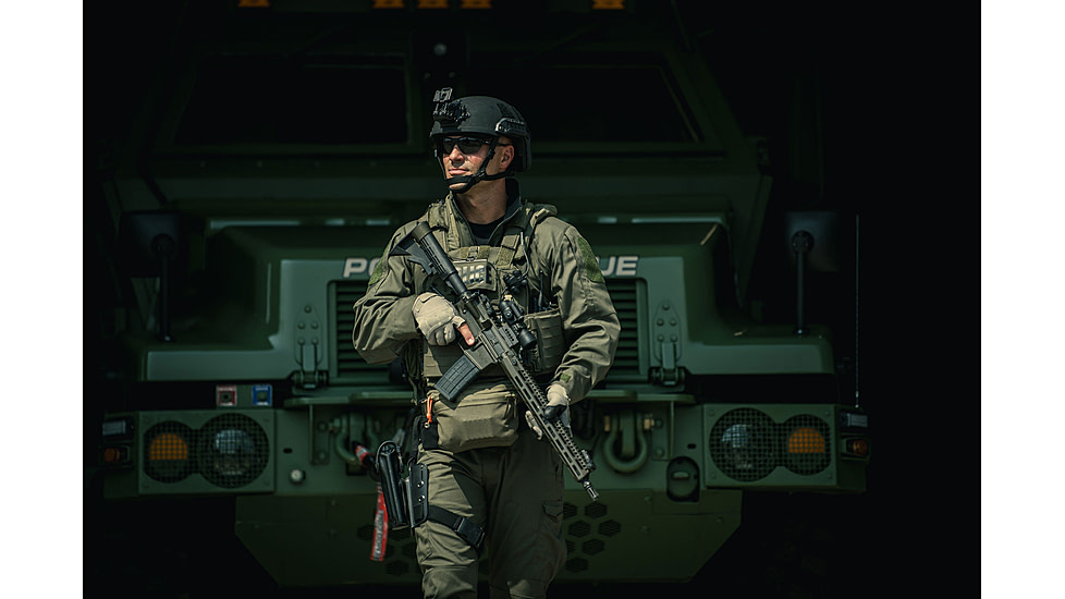 Vertx Recon Flex Combat Shirt - Long Sleeve - Mens, Od Green, Extra Large Regular, F1 VTX1910 OD XLARGE REG