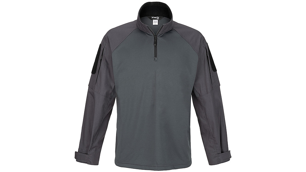 Vertx Recon Flex Combat Shirt - Long Sleeve - Mens, Smoke Grey, Large Long, F1 VTX1910 SMG LARGE LONG