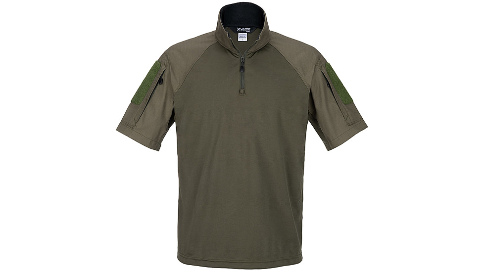 Vertx Recon Flex Combat Shirt - Short Sleeve - Mens, Od Green, Large, F1 VTX1912 OD LARGE N/A