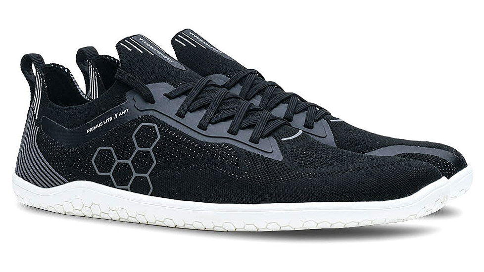 Vivobarefoot Primus Lite Knit Shoes - Mens, Black, 46, 309304-0146