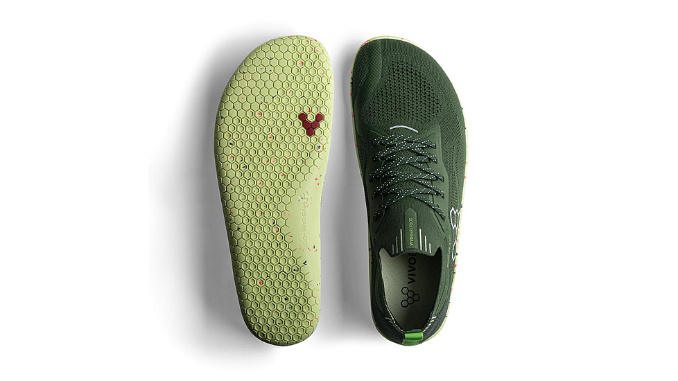 Vivobarefoot Primus Lite Knit - Mens, Olive, 42US, 309304-2142