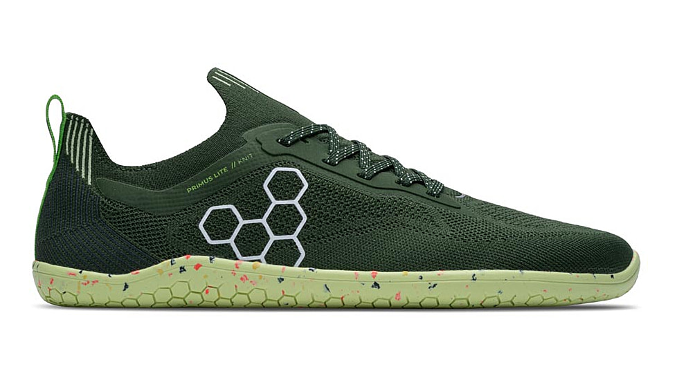 Vivobarefoot Primus Lite Knit - Mens, Olive, 42US, 309304-2142