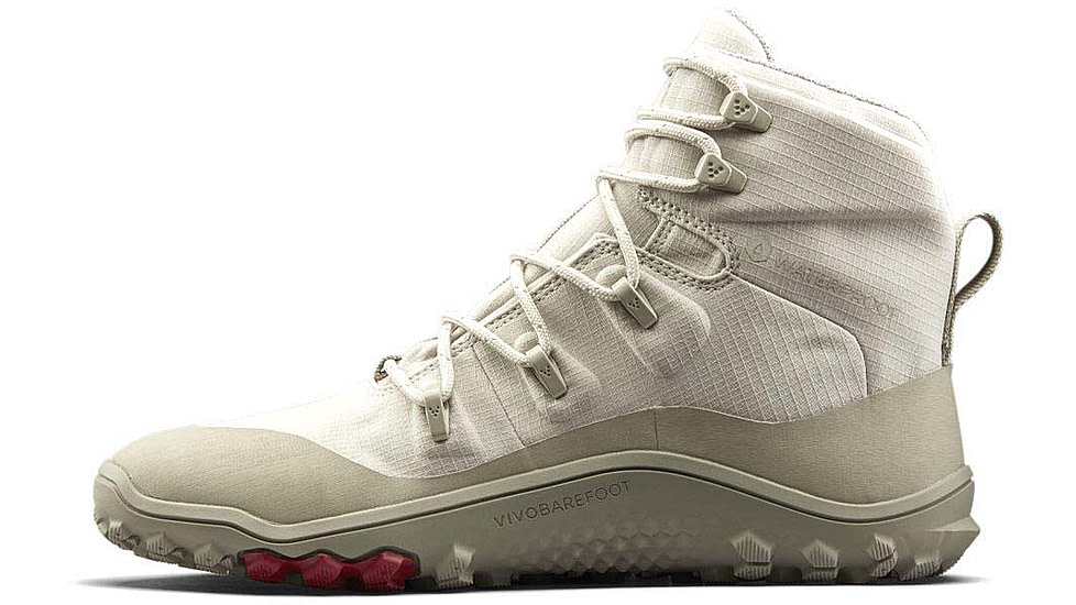 Vivobarefoot Tracker Textile FG2 Hiking Boot - Womens, US 6/37 Euro, Silver Birch, 209536-0237