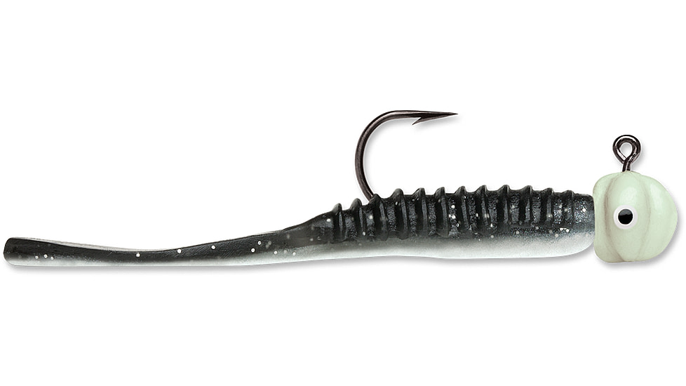 VMC Flap Tail Jig, Glow Shiner, 1/32oz, FGRJ132GLSH
