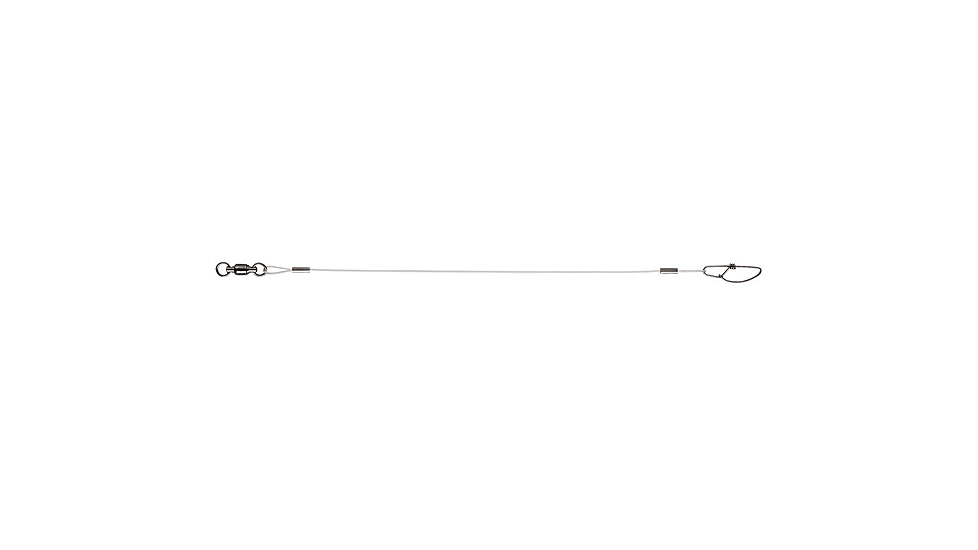 VMC Fluorocarbon Leader - 80lb - 18in, FL8018