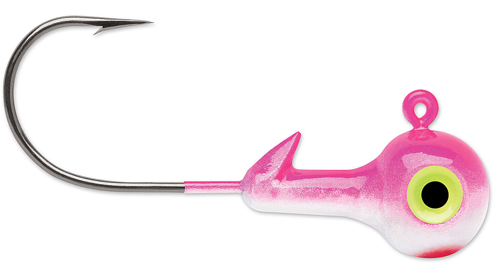 VMC Hard Ball Jig, Pink Pearl, 1/8oz, HBJ18-PP