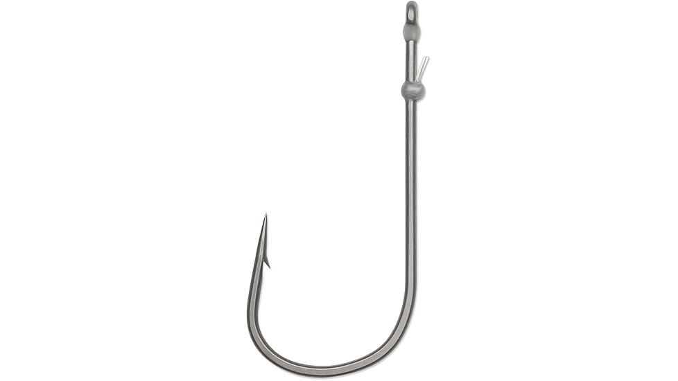 VMC RedLine Heavy Duty Flippin Hook with a P.T.F.E. Coating, 4 per Pack, #4/0, RSHDFL#4/0NTPP