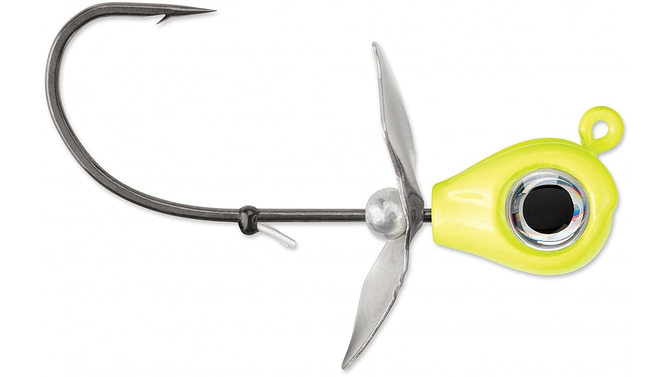 VMC Snitch Jig, 1/4 oz, Chartreuse, SNTCHJ14CH