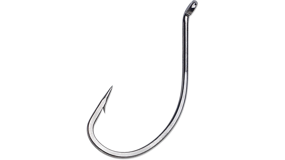 VMC Wide Gap Walleye Live Bait Hook, Black Nickel, #4, 7105BN#4PP